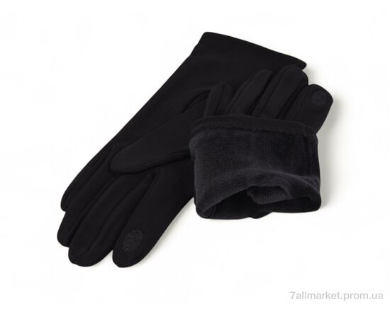 Рукавички жіночі Зима J-TL-NK black (12 шт. р.сітка6,5-8,5) "TUZZI" недорого оптом від прямого постачальника, зображення 3