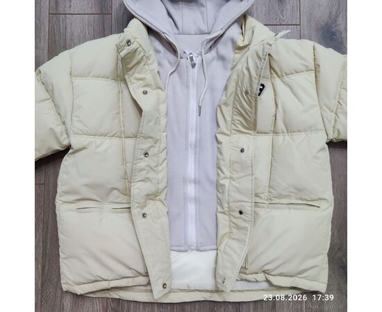 Куртка дитяча Зима K2623 жовтий єврозима (4 шт. р.сітка160-170) "Kids-modnik" недорого оптом від прямого постачальника, зображення 4