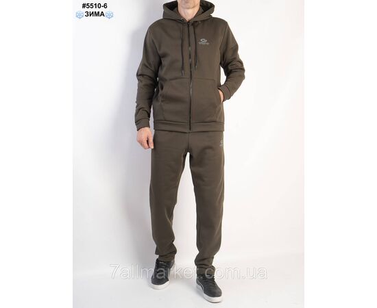 Фотография Спортивний костюм чоловічий тринитка на флісі норма 48(M),50(L),52(XL),54(2XL),56(3XL) (5цв) "NOWEMBER", изображение 4