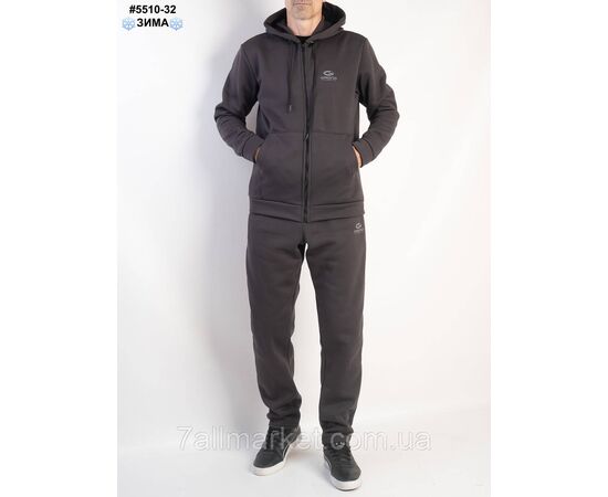 Фотография Спортивний костюм чоловічий тринитка на флісі норма 48(M),50(L),52(XL),54(2XL),56(3XL) (5цв) "NOWEMBER", изображение 5