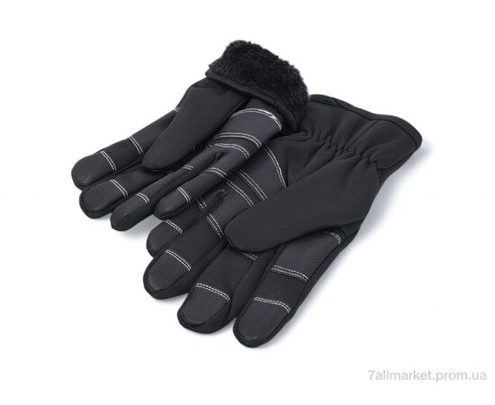 Фотография Перчатки мужские Зима A300 black (12 шт. р.сетка L-2XL) "TUZZI" недорого оптом от прямого поставщика, изображение 2