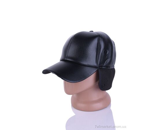 Фотография Кепка для мужчин Зима Y614-2 black (5 шт. р.сетка 54-56) "Red Hat" недорого оптом от прямого поставщика, изображение 2