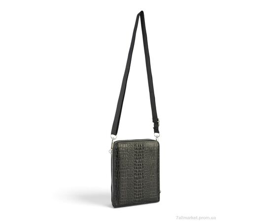 Фотография Сумка мужская 9003 black 17*13*4 см, "GLAMORTA" недорого оптом от прямого поставщика, изображение 2