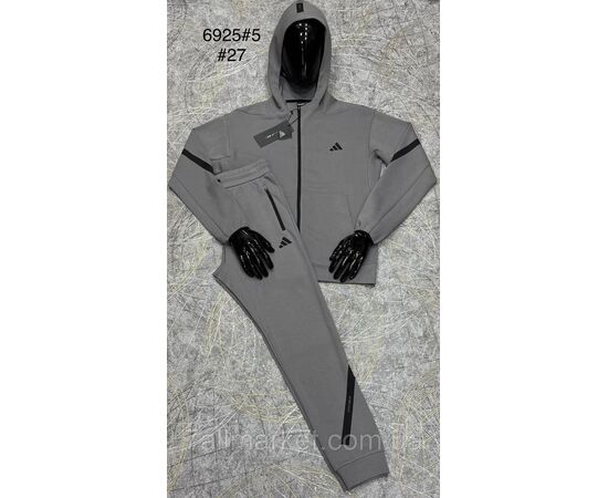 Фотография Спортивный костюм мужской на манжете  размеры L-4XL(4цв)"PROSTOMEN" недорого от прямого поставщика, изображение 2