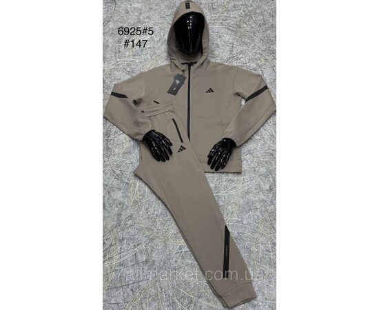 Фотография Спортивный костюм мужской на манжете  размеры L-4XL(4цв)"PROSTOMEN" недорого от прямого поставщика, изображение 3
