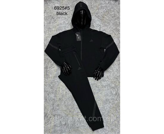 Фотография Спортивный костюм мужской на манжете  размеры L-4XL(4цв)"PROSTOMEN" недорого от прямого поставщика, изображение 4