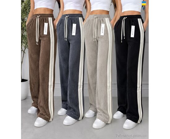 Фотография Спортивные брюки женские Зима BDX693 mix (8 шт. р.сетка 2XL-5XL) "Sport style" недорого оптом от прямого поставщика, изображение 2