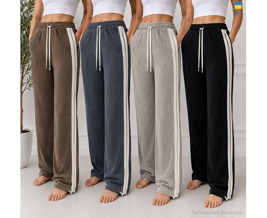 Фотография Спортивные брюки женские Зима 691 mix (8 шт. р.сетка M-2XL) "Sport style" недорого оптом от прямого поставщика, изображение 2