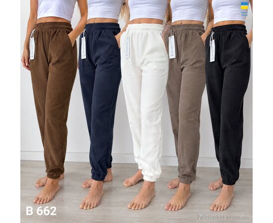 Фотография Спортивные брюки женские Зима 662 mix (9 шт. р.сетка L-2XL) "Sport style" недорого оптом от прямого поставщика, изображение 2