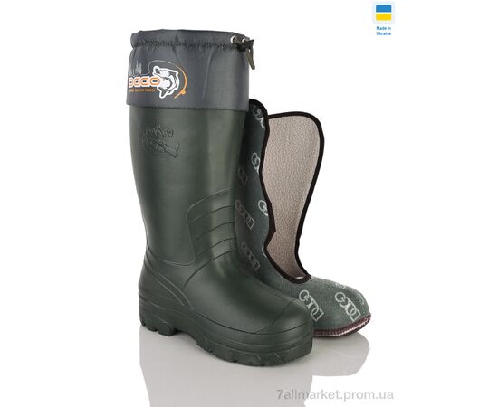 Фотография Сапоги из пены мужские Весна/осень N06-01 зелений (4 пар р.42-46) "Lot Shoes" недорого оптом от прямого поставщика, изображение 2
