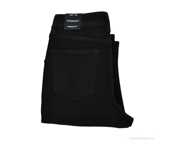 Джинси чоловічі Весна/осінь D6186 black (8 шт. р.сітка25-30) "Like" недорого оптом від прямого постачальника, зображення 2