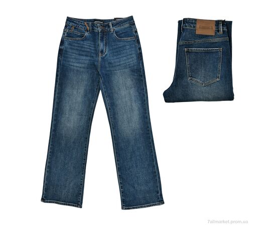 Джинси чоловічі Весна/осінь D969C blue (8 шт. р.сітка28-33) "Like" недорого оптом від прямого постачальника, зображення 3