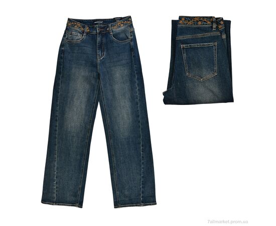 Джинси чоловічі Весна/осінь D970C blue (8 шт. р.сітка28-33) "Like" недорого оптом від прямого постачальника, зображення 3