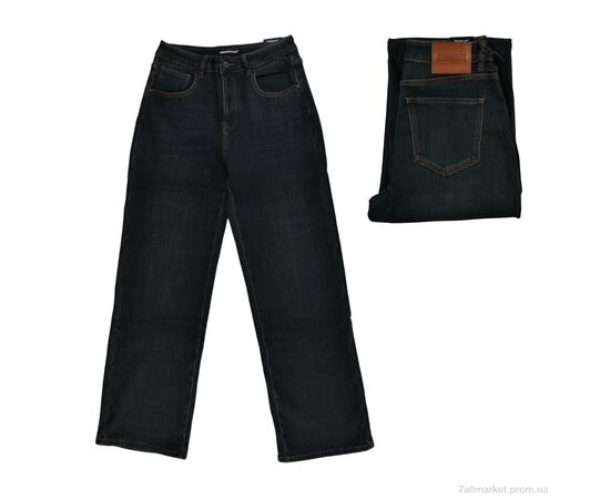 Джинси чоловічі Зима D978C black фліс (8 шт. р.сітка28-33) "Like" недорого оптом від прямого постачальника, зображення 3