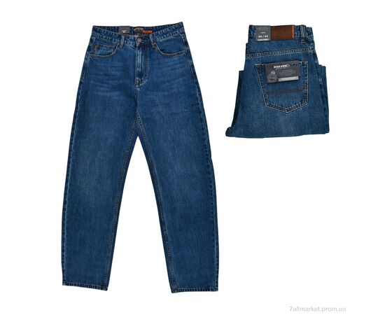 Джинси чоловічі Весна/осінь KT3216-06 blue (8 шт. р.сітка30-36) "Like" недорого оптом від прямого постачальника, зображення 3