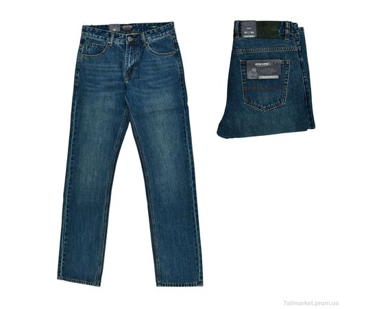 Джинси чоловічі Весна/осінь KA3168-06H blue (8 шт. р.сітка31-38) "Like" недорого оптом від прямого постачальника, зображення 3