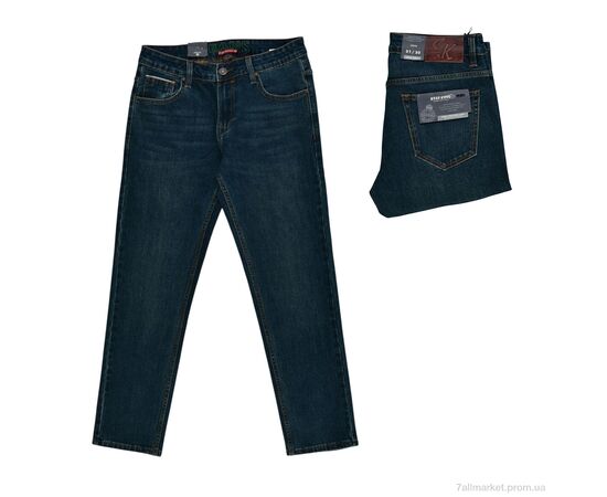 Джинси чоловічі Весна/осінь K-KE3192-06H blue (8 шт. р.сітка31-36) "Like" недорого оптом від прямого постачальника, зображення 3