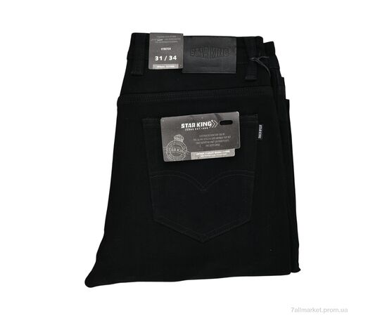 Джинси чоловічі Весна/осінь KM3193H black (8 шт. р.сітка31-36) "Like" недорого оптом від прямого постачальника, зображення 2