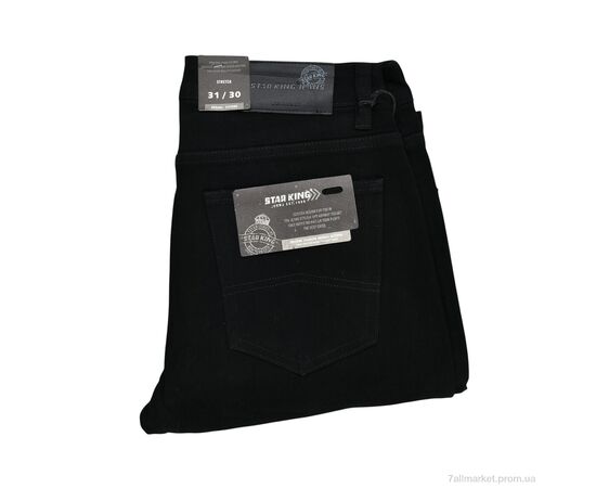 Джинси чоловічі Весна/осінь K-KA3198H black (8 шт. р.сітка31-36) "Like" недорого оптом від прямого постачальника, зображення 2