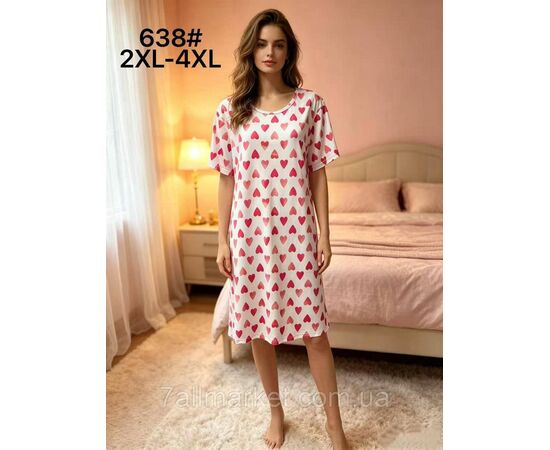 Фотография Туника женская молодёжная р-ры 2XL-4XL(2кл)"FLOWER" купить недорого от прямого поставщика, изображение 2