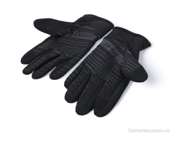 Фотография Перчатки мужские Зима A15-1 black (12 шт. р.сетка L-2XL) "TUZZI" недорого оптом от прямого поставщика, изображение 2