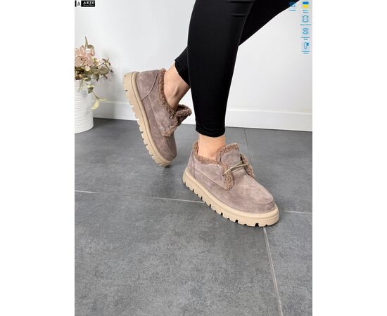 Фотография Кроссовки женские модные зима 181 кофе з. хутро (8 пар р.37-41) "ARTO" недорого оптом от прямого поставщика, изображение 4