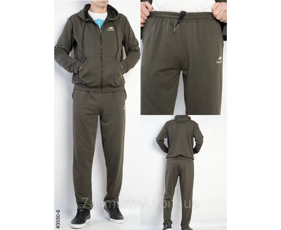 Спортивний костюм чоловічий пряма штанина двонитка норма 48(M),50(L),52(XL),54(2XL),56(3XL) (6кв) "NOWEMBER", зображення 6