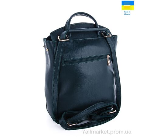 Рюкзак жіночий 44608 green 36*26*11 см, "WeLassie" недорого оптом від прямого постачальника, зображення 2