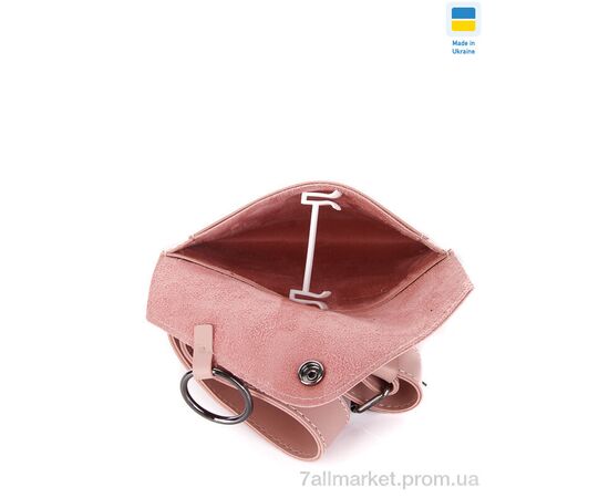 Жіноча сумка 61110 pink 14*18*5 см, "WeLassie" недорого оптом від прямого постачальника, зображення 3