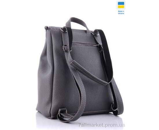 Фотография Рюкзак женский 46401 grey 32*26*13 см, "WeLassie" недорого оптом от прямого поставщика, изображение 2