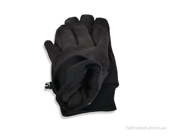 Чоловічі рукавиці Зима Z13-05 black (12 шт. р.сіткаL-2XL) "TUZZI" недорого оптом від прямого постачальника, зображення 3