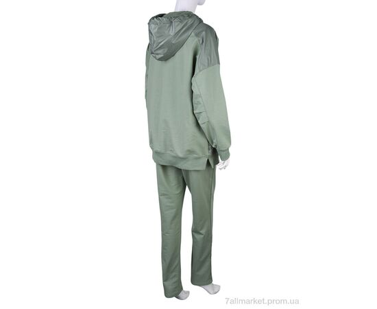 Фотография Спортивный костюм женский Весна/осень RH405-1 green (4 шт. р.сетка L-3XL) "Red Hat" недорого оптом от прямого поставщика, изображение 2