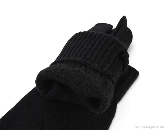 Чоловічі рукавиці Зима 1002 black (12 шт. р.сіткаOne size) "CAP" недорого оптом від прямого постачальника, зображення 2