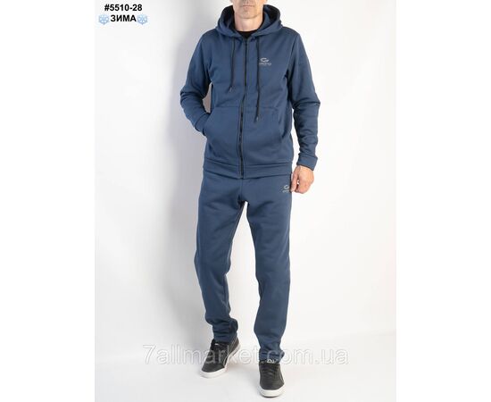 Спортивний костюм чоловічий тринитка на флісі норма 48(M),50(L),52(XL),54(2XL),56(3XL) (8кв) "NOWEMBER", зображення 6