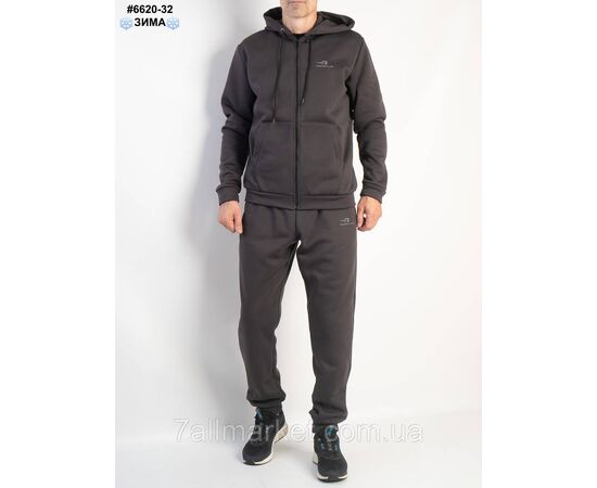 Спортивний костюм чоловічий тринитка на флісі норма 48(M),50(L),52(XL),54(2XL),56(3XL) (6кв) "NOWEMBER", зображення 5