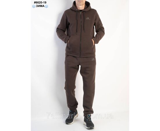 Спортивний костюм чоловічий тринитка на флісі норма 48(M),50(L),52(XL),54(2XL),56(3XL) (6кв) "NOWEMBER", зображення 6