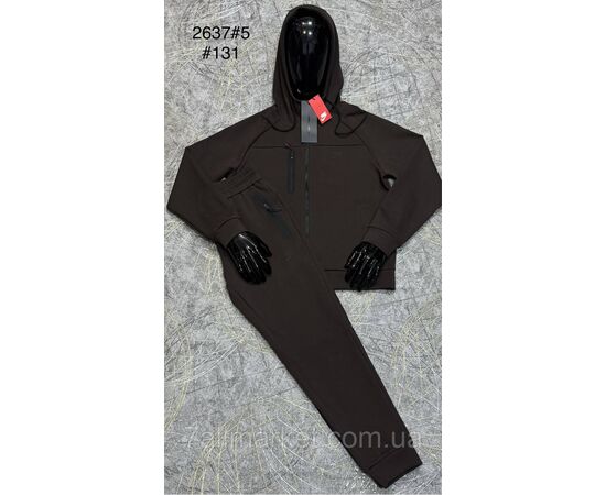Спортивний костюм чоловічий напів-батал розміри L-4XL (2кв)"PROSTOMEN" недорого від прямого постачальника, зображення 3