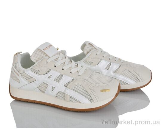 Кросівки жіночі модні Весна/осінь Prime KT-219 beige (8 пар р.37-40) "Prime-Opt" недорого оптом від прямого постачальника, зображення 2