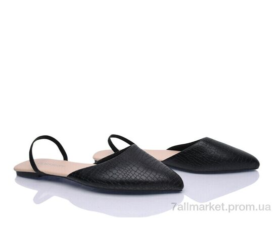 Туфлі жіночі стильні Літо Prime KT-CWC003 black (8 пар р.37-40) "Prime-Opt" недорого оптом від прямого постачальника, зображення 2