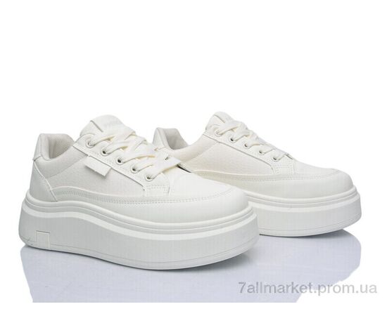 Кросівки жіночі модні Весна/осінь Prime KT-G11 white (8 пар р.37-40) "Prime-Opt" недорого оптом від прямого постачальника, зображення 2