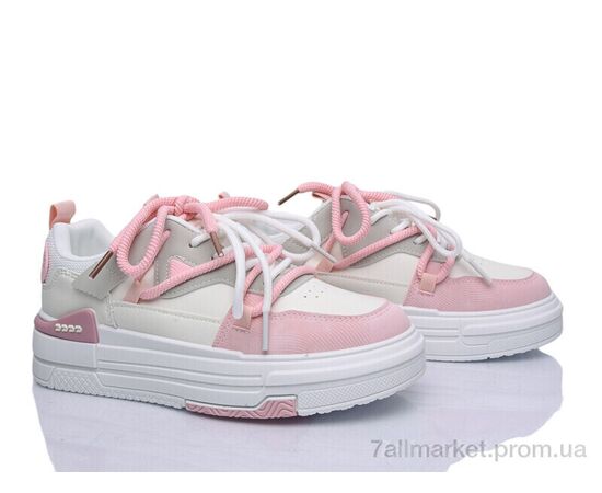 Кросівки жіночі модні Весна/осінь Prime KT-K1316 pink (8 пар р.37-40) "Prime-Opt" недорого оптом від прямого постачальника, зображення 2