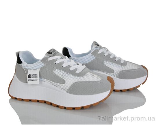 Кросівки жіночі модні Весна/осінь Prime KT-K8581 white (8 пар р.37-40) "Prime-Opt" недорого оптом від прямого постачальника, зображення 2