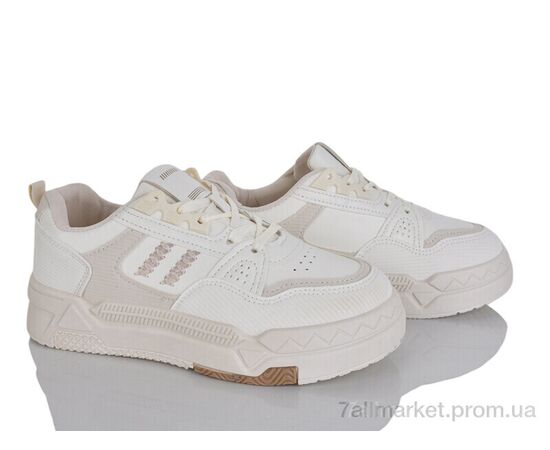 Кросівки жіночі модні Весна/осінь Prime KT-L7 beige (8 пар р.37-40) "Prime-Opt" недорого оптом від прямого постачальника, зображення 2