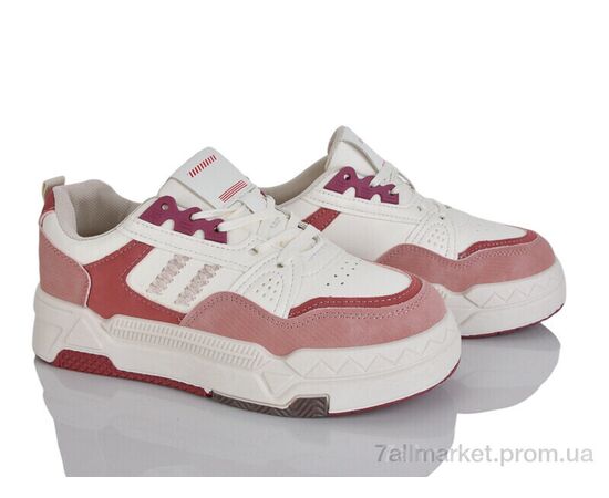 Кросівки жіночі модні Весна/осінь Prime KT-L7 pink (8 пар р.37-40) "Prime-Opt" недорого оптом від прямого постачальника, зображення 2