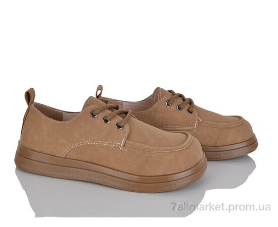 Туфлі жіночі стильні Весна/осінь Prime KT-WX13 brown (8 пар р.37-40) "Prime-Opt" недорого оптом від прямого постачальника, зображення 2