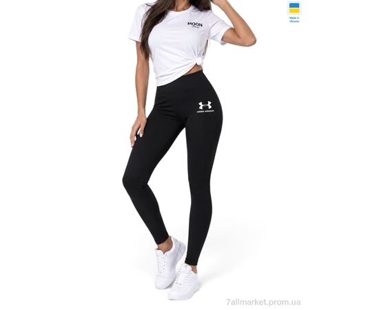 Фотография Лосинсы женские Зима 7000UA чорний (4 шт. р.сетка 2XL-5XL) "Sport style" недорого оптом от прямого поставщика, изображение 2