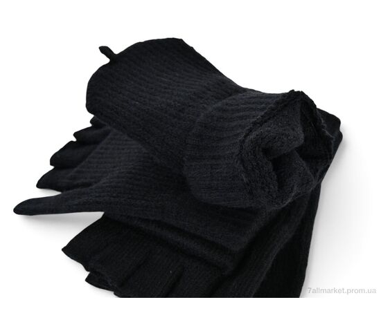 Рукавички для жінок Зима 2055 black (12 шт. р.сіткаOne size) "CAP" недорого оптом від прямого постачальника, зображення 2