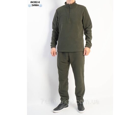 Фотография Спортивний костюм чоловічий полар фліс норма 48(M),50(L),52(XL),54(2XL) (4цв) "NOWEMBER", изображение 2