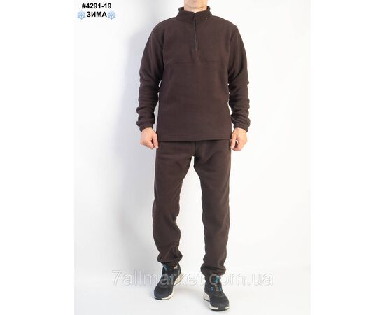 Фотография Спортивний костюм чоловічий полар фліс норма 48(M),50(L),52(XL),54(2XL) (5цв) "NOWEMBER", изображение 4