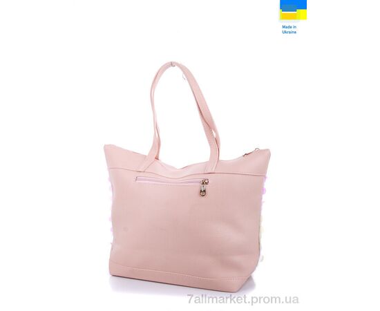 Жіноча сумка N55354 pink 33*33*22 см, "WeLassie" недорого оптом від прямого постачальника, зображення 2